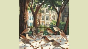 История вторая, в которой Чубчик встречает Главного Московского Воробья