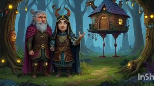 Сказка о том как Леший на Бабе Яге женился