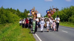 В Дивеево прибыли участники традиционных крестных ходов