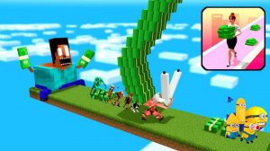 НОВЫЙ Майнкрафт испытания на денежной полосе