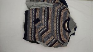 38344 Свитера мужские, 7пак, Maglioni uomo 1/2, секонд (extra) оптом