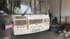 Автобус ПАЗ на 3UZ-FE, двигатель Тойота, СВАП ПАЗ 2020