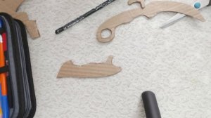 зделал нож мантиз из игры стандофф2