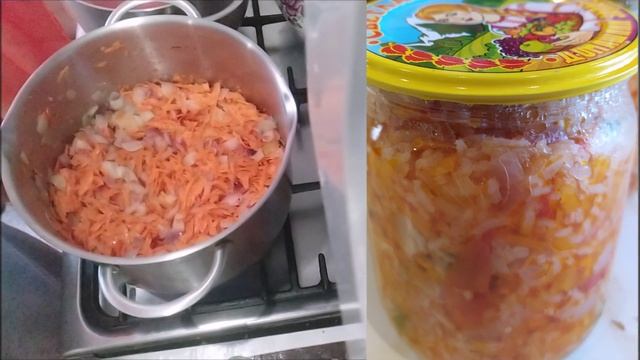 Салат с рисом и овощами на зиму! ВКУСНО,просто,доступно! смотреть онлайн