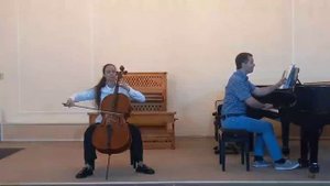 Э. Элгар. Концерт для виолончели с оркестром. 1 часть. Плоткина Анна. 13 лет.