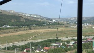 Кисловодск. По просьбе подписчика, вид с 12 -го этажа дома на въезде в город.