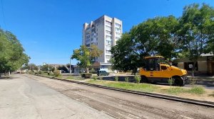 В Евпатории делают дороги