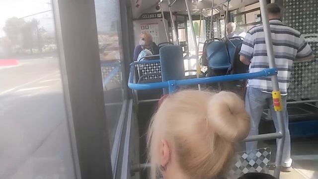 Поездка На Электробусе 07 Белорусский ВокзалМетро Сокольники Москва 05.08.2025