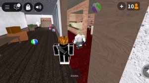 Играю с сетом бомжа в ММ2