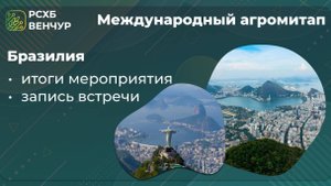 Международный агромитап Россия-Бразилия