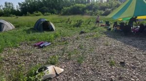 На реке Томь Семьей и друзьями__))😀👍🏄♂️🚤 Лето 2025