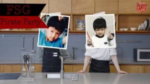 [RUS.SUB] Стейк с тофу от Уёна и Ёсана | "Айдол ест: Заряжается энергией, чтобы сиять" | ATEEZ