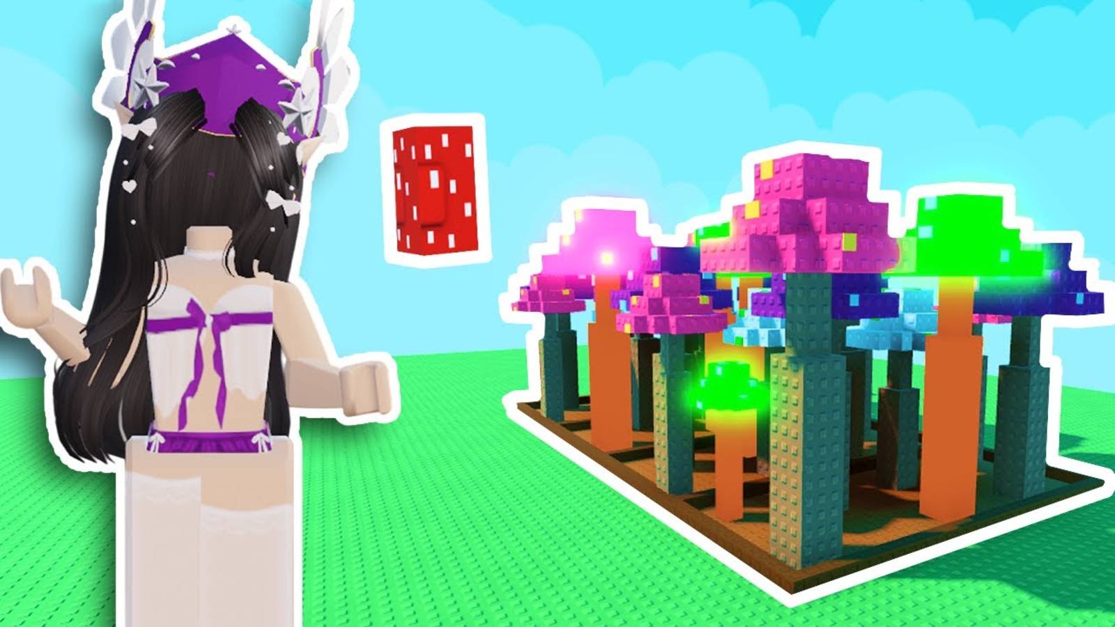 БЕЗУМНЫЙ САД ТОЛЬКО С ГРИБАМИ В ВЫРАСТИ САД! Grow A Garden ROBLOX