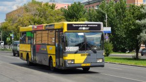 Автобус Mercedes-Benz O405 (АС 005 22). Покатушки по Барнаулу / Mercedes-Benz Bus O405. Reise.