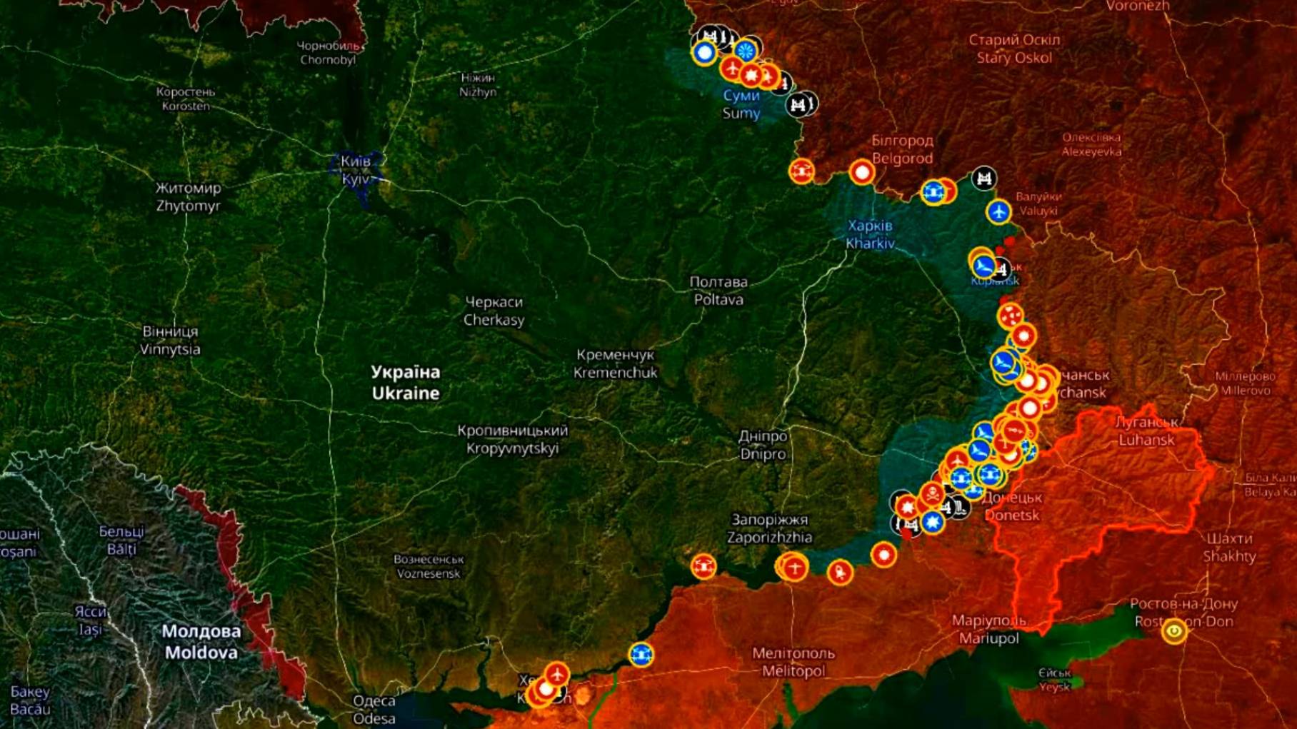 06.08.2025 Карта боевых действий. Краткая обстановка на фронте