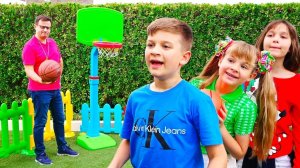 Диана и Рома Уроки доброты и взаимопомощи в школе