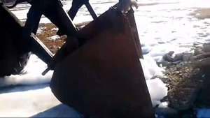 мост от газ 63 на МТЗ: испытание