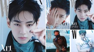 Ким Тэхён украсил обложку 2-х журналов