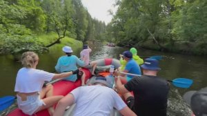 Корпоративные сплавы на байдарках и рафтах