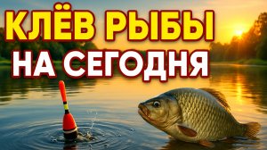 Где клюёт рыба 7 августа? Полный прогноз клева + советы по снастям и наживке
