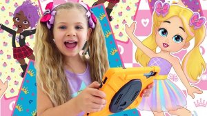Диана и Рома Новая игра для детей Love Diana Dress Up