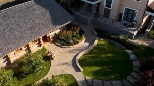 Наш природный камень в объекте "Эстетики сада"