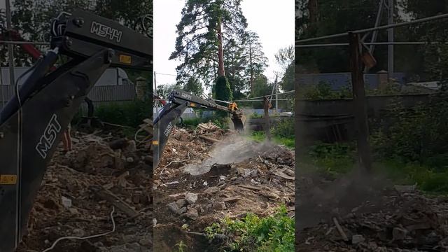 Продолжаем демонтаж