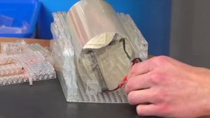 I Built a LEGO Safe with Clear Bricks...