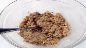 Банановое печенье с овсяными хлопьями