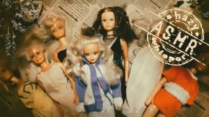 • АСМР • Старые игрушки • Обзор старых кукол барби  • Разбираем игрушки • Шепот и триггеры •