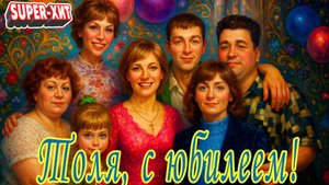 С юбилеем, Толя! (песня на заказ - Музыкальный апельсин)