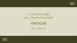 James Galway — Vocalise (Rachmaninoff)