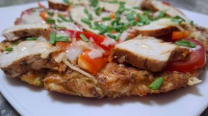 Кабачковая пицца, улетает первой на столе