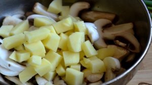 Грибной крем-суп из шампиньонов