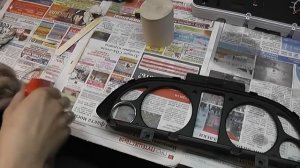 Хром кольца в приборную панель УАЗ Патриот 2014 года