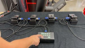 Пульт управления оборудованием для спецэффектов по DMX каналу