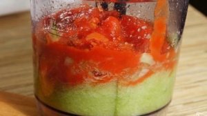 Итальянский томатный суп с морепродуктами