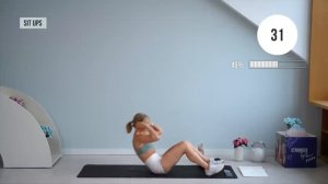 growingannanas Calisthenics 45 MIN FULL BODY Cardio Strength Workout with Weights