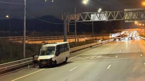 Пешеход погиб из-за наезда микроавтобуса в Подмосковье