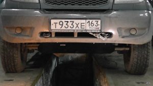 Защита рулевых тяг на УАЗ Патриот