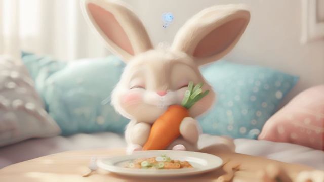 Bunnies Come to Eat
