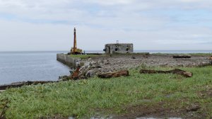 Последствия цунами в Байково, остров Шумшу, 31 июля 2025