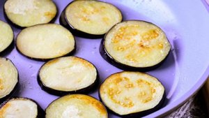 Баклажаны в медово-лимонной карамели