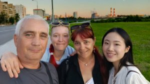 Встреча с ученицей из Кореи. Так приятно посидели в китайском кафе