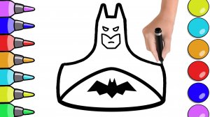 Как Нарисовать БЭТМЕНА За 6 ПРОСТЫХ Шагов!