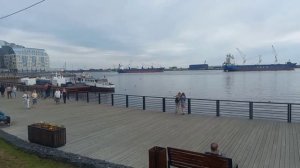 С работы  заглянул на речку