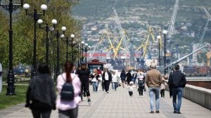 Жителям Новороссийска запретили прогулки по набережной.