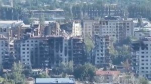 Сьемка с коптера Красноармейска (Покровска)