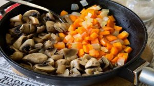 Грибная икра с морковью и луком