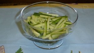 Cалат с мясом криля